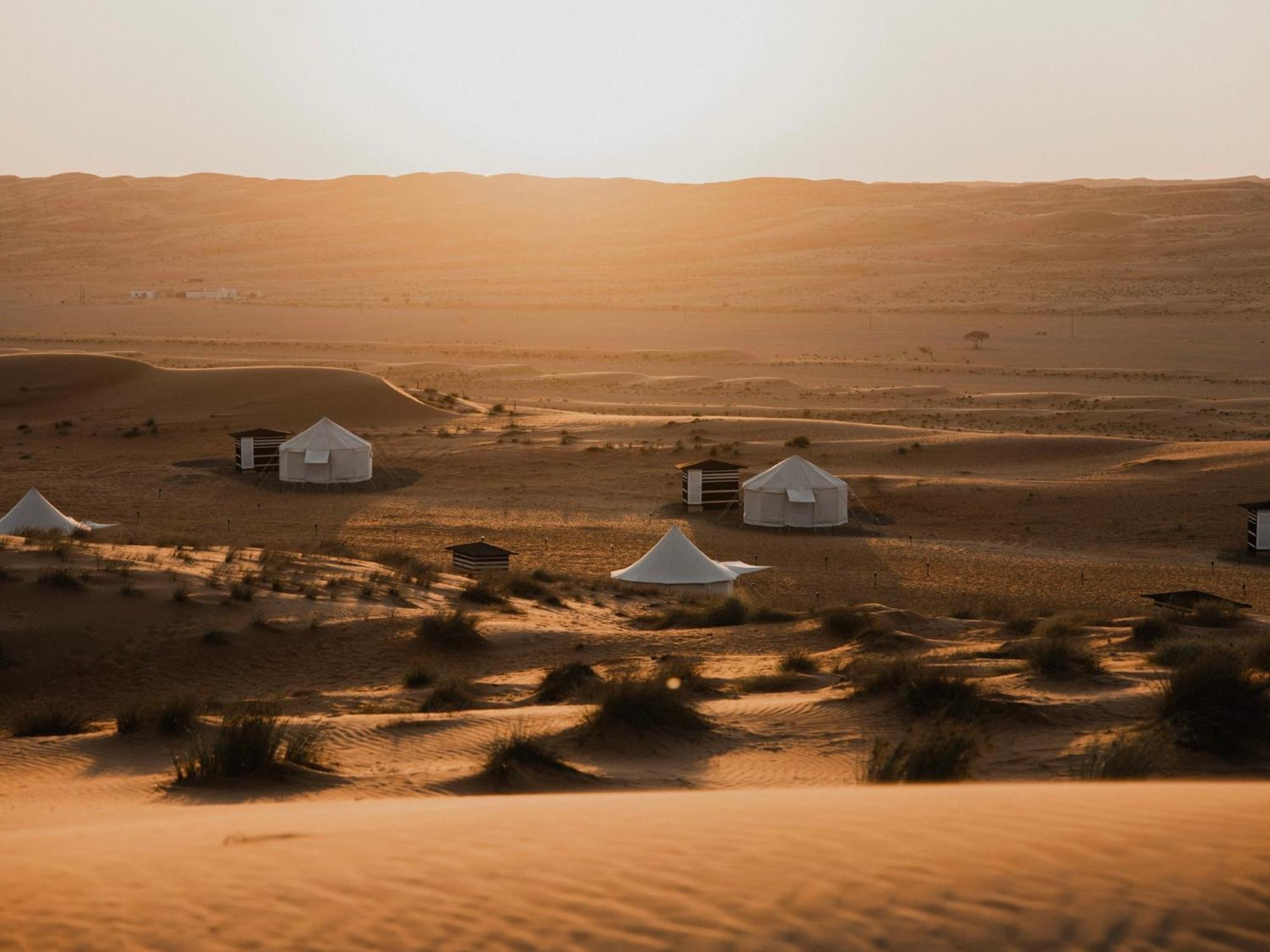 Desert Waves Camp Badīyah Exterior foto