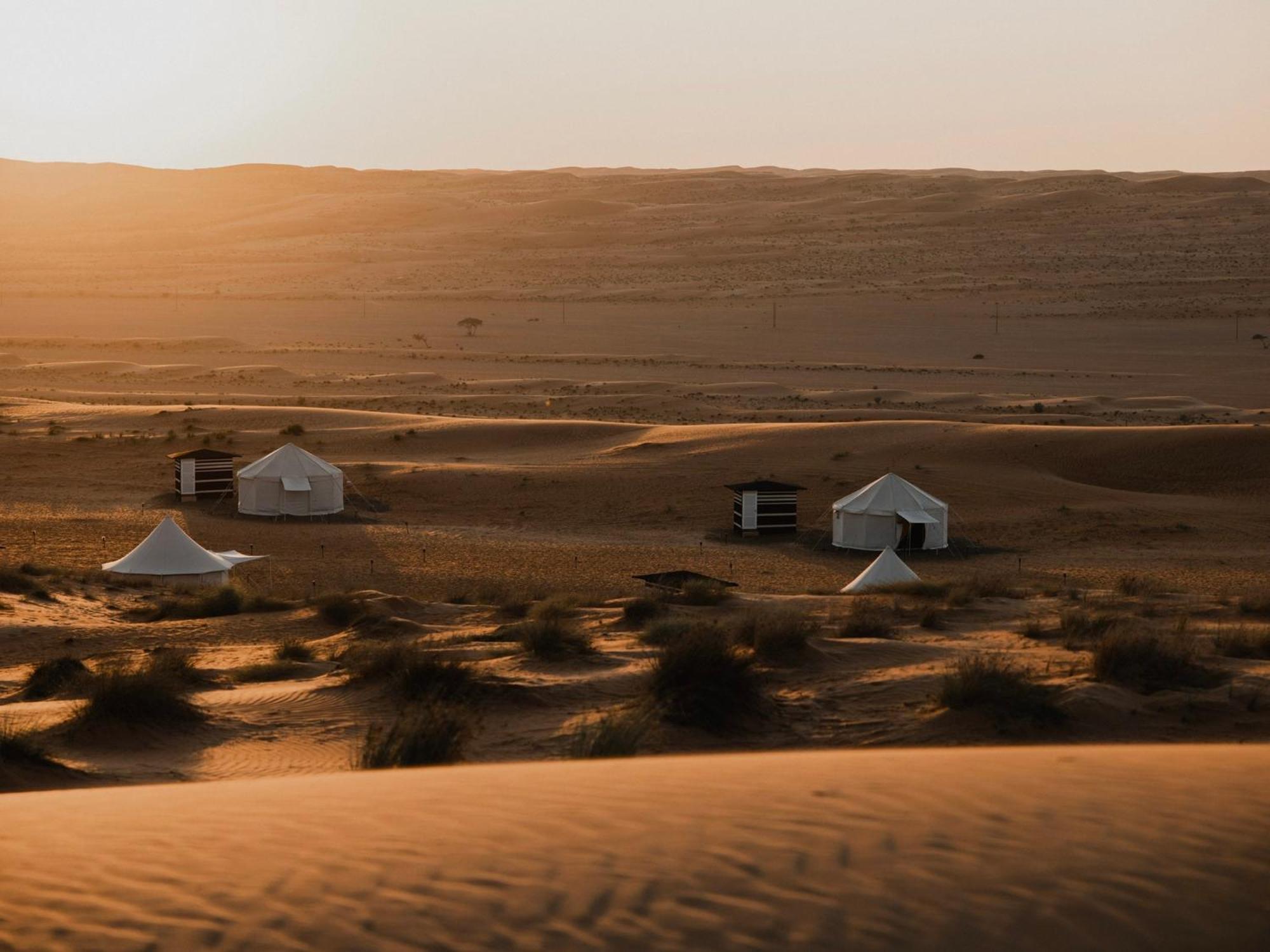 Desert Waves Camp Badīyah Exterior foto